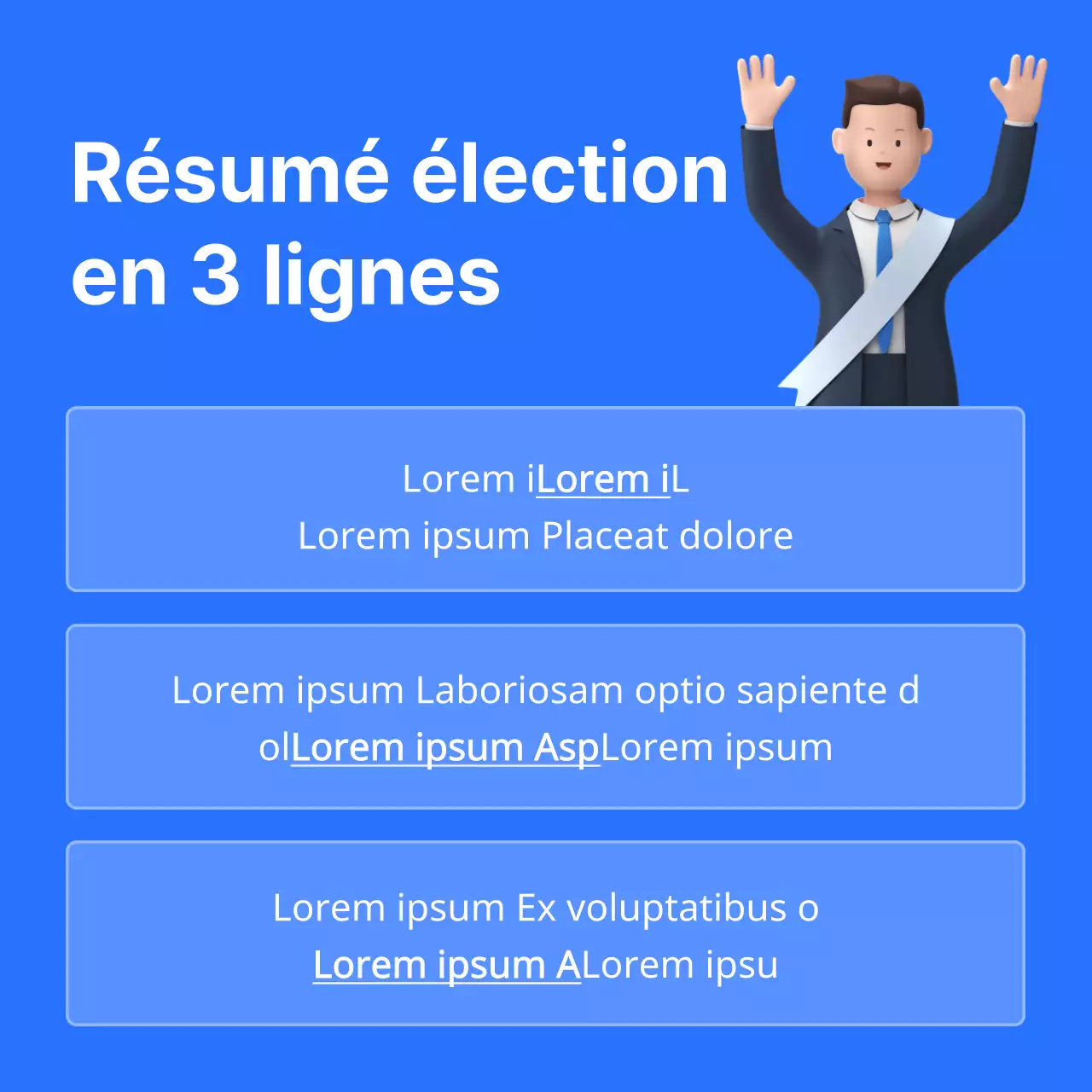 Ce qu'il faut savoir sur l'élection des bleus et blancs