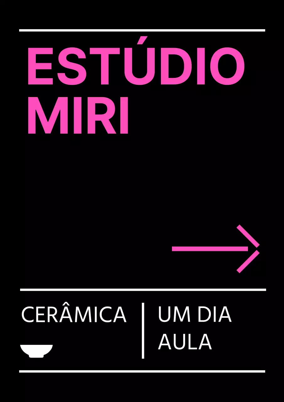 Fundo preto, texto cor-de-rosa, promoção moderna e limpa