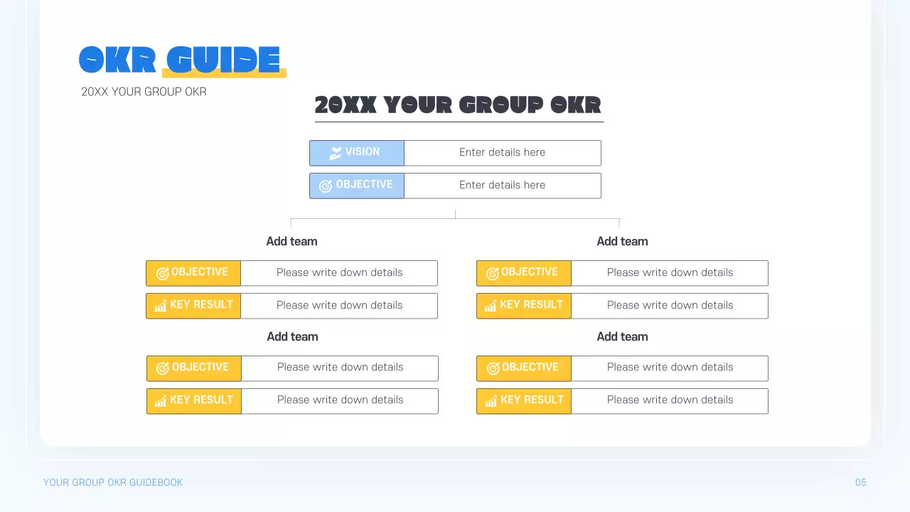 Blue Modern Business Guide Presentation