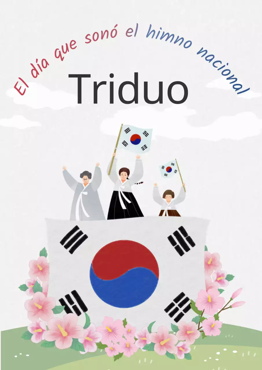 Promover los colores rosa y chartreuse del Triduo