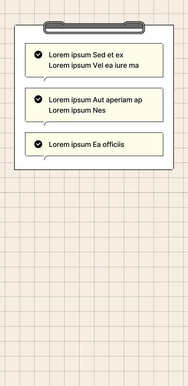 Conception d'un salon d'admission avec un concept de tableau de notes