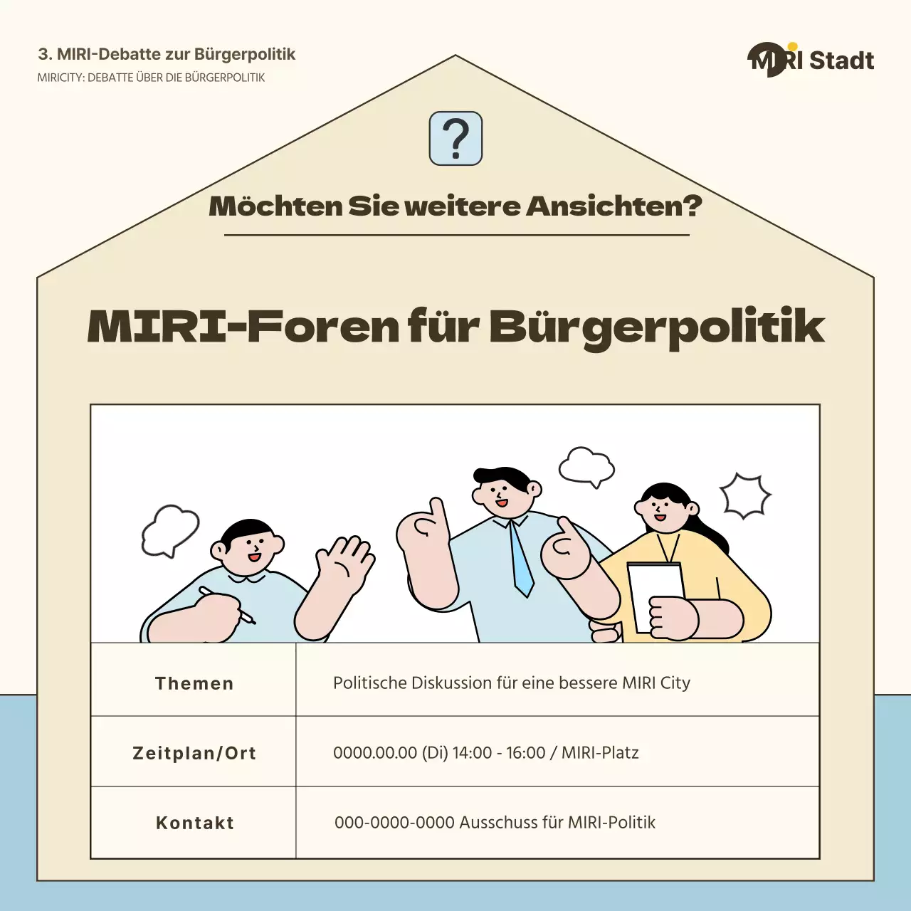 Ein einfacher Diskussionsleitfaden für Bürgerinnen und Bürger in Elfenbein und Hellblau