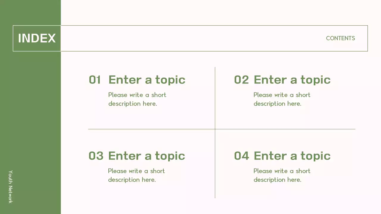 Green Minimal Ngo Presentation