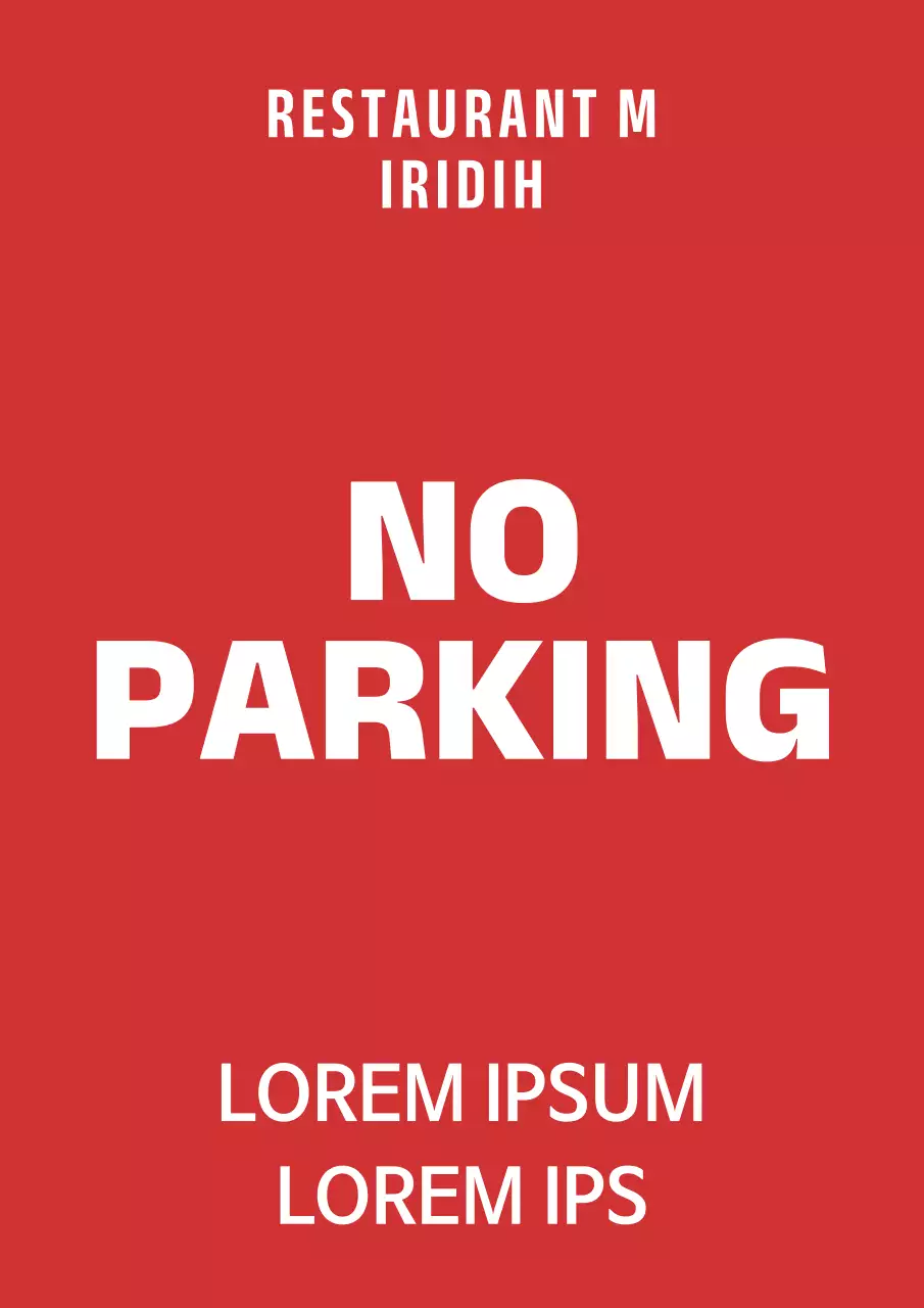 Restoran Italia Pizza Merah Biru