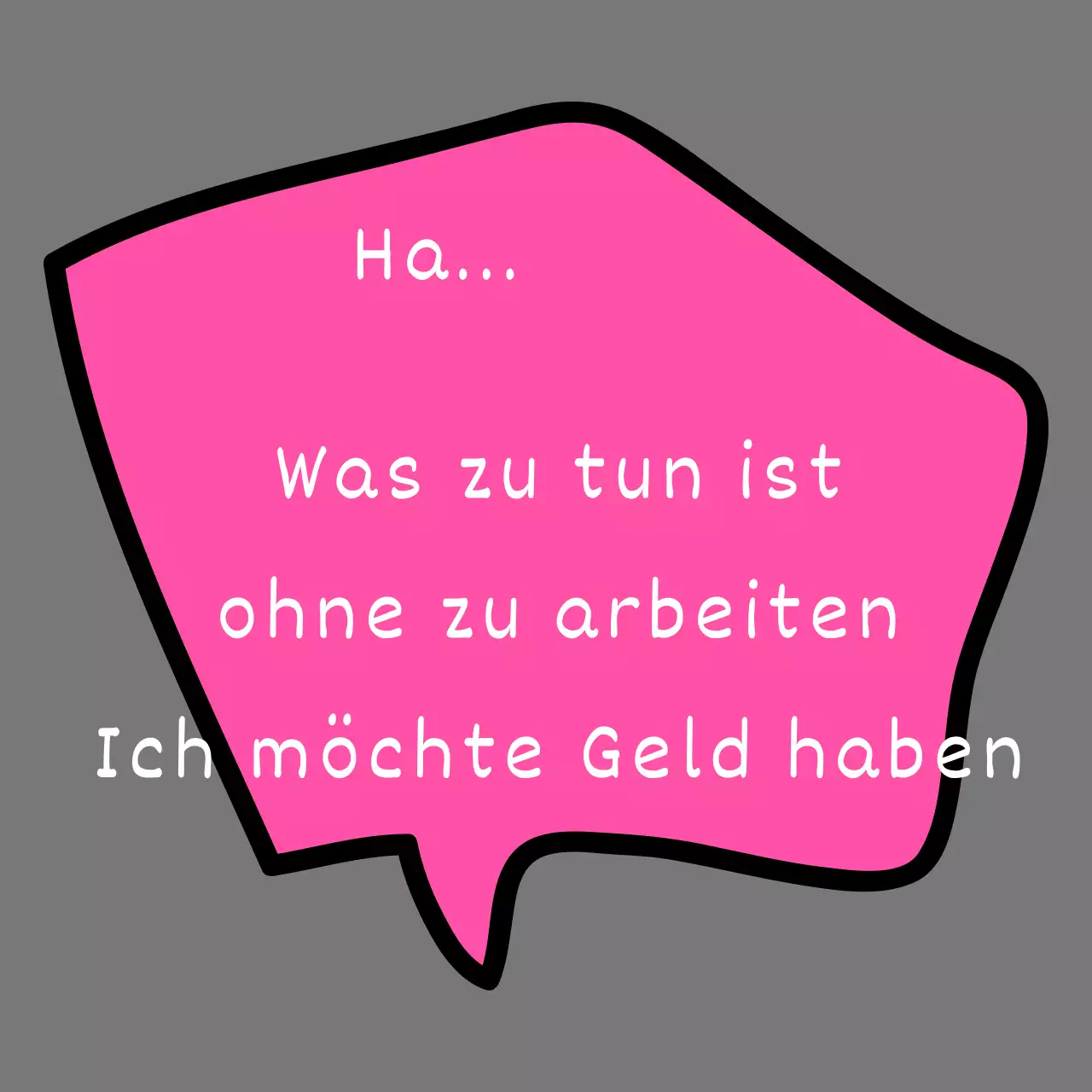 Humorvolles Design mit Sprechblasen