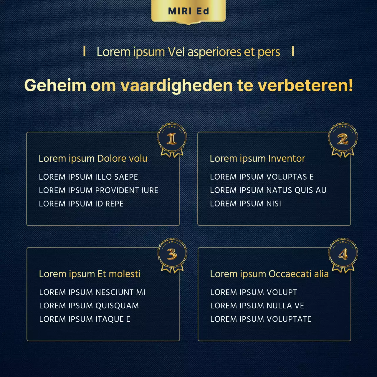 Het promoten van een gouden en luxe SAT prep school voor terugkerende studenten