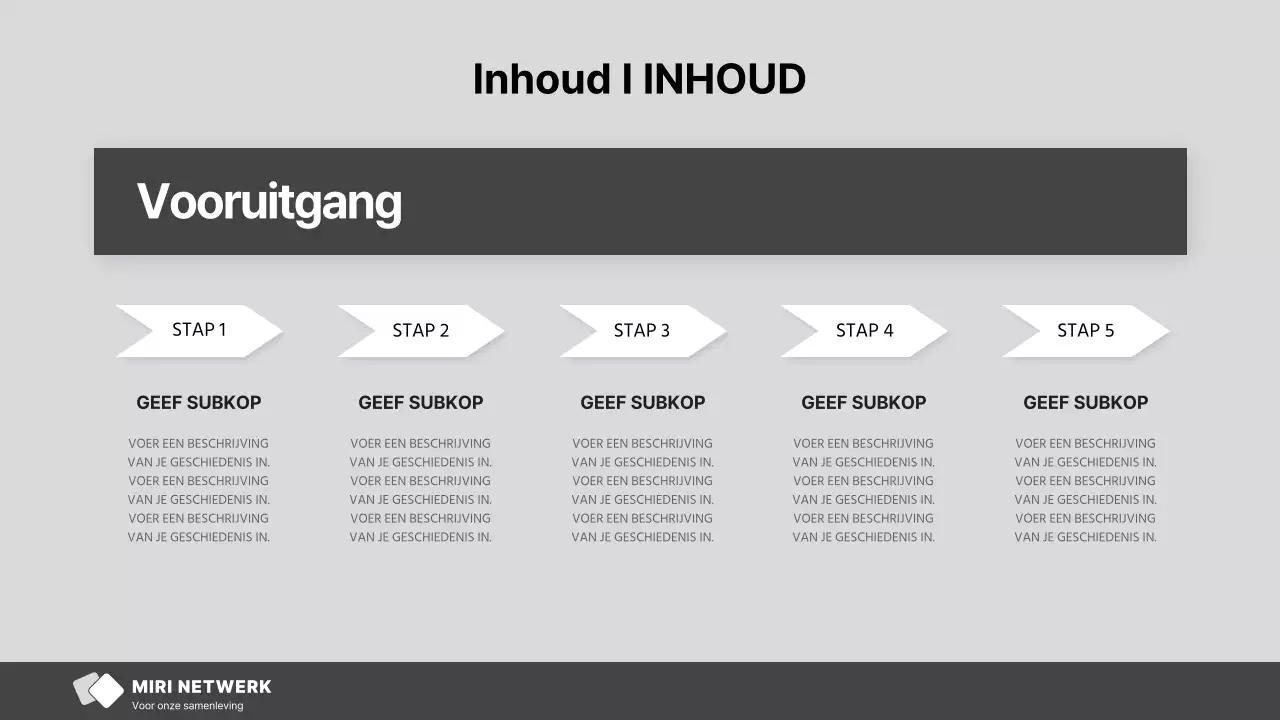 Eenvoudige, grijze en witte rapporten voor NGO's