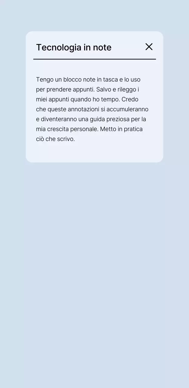 Progettazione di un concetto di notifica per telefoni cellulari