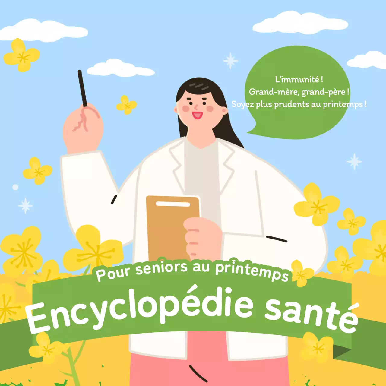 Conseils de santé pour les belles couleurs printanières du vert et du jaune