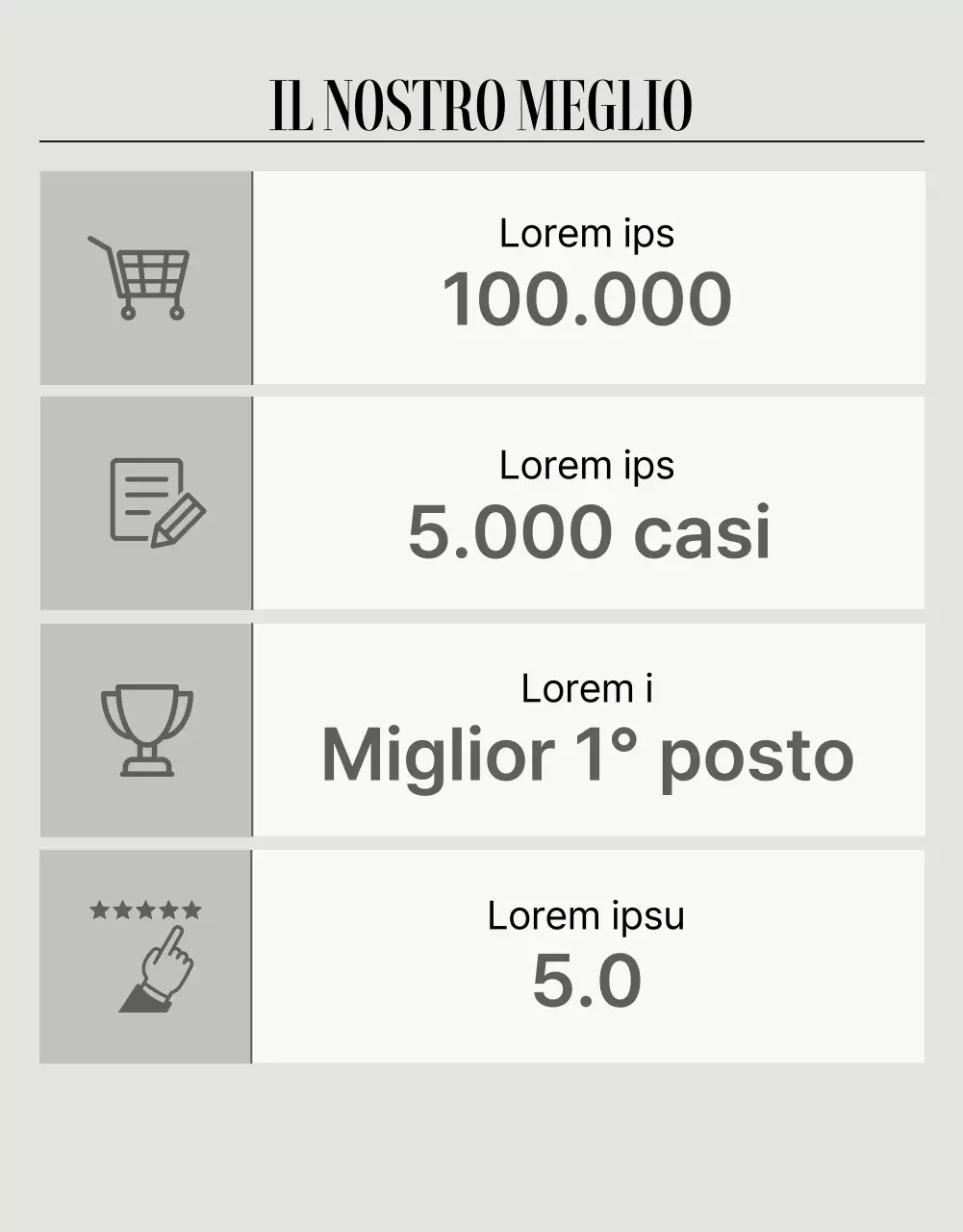 Pagina di dettaglio della moda moderna in beige