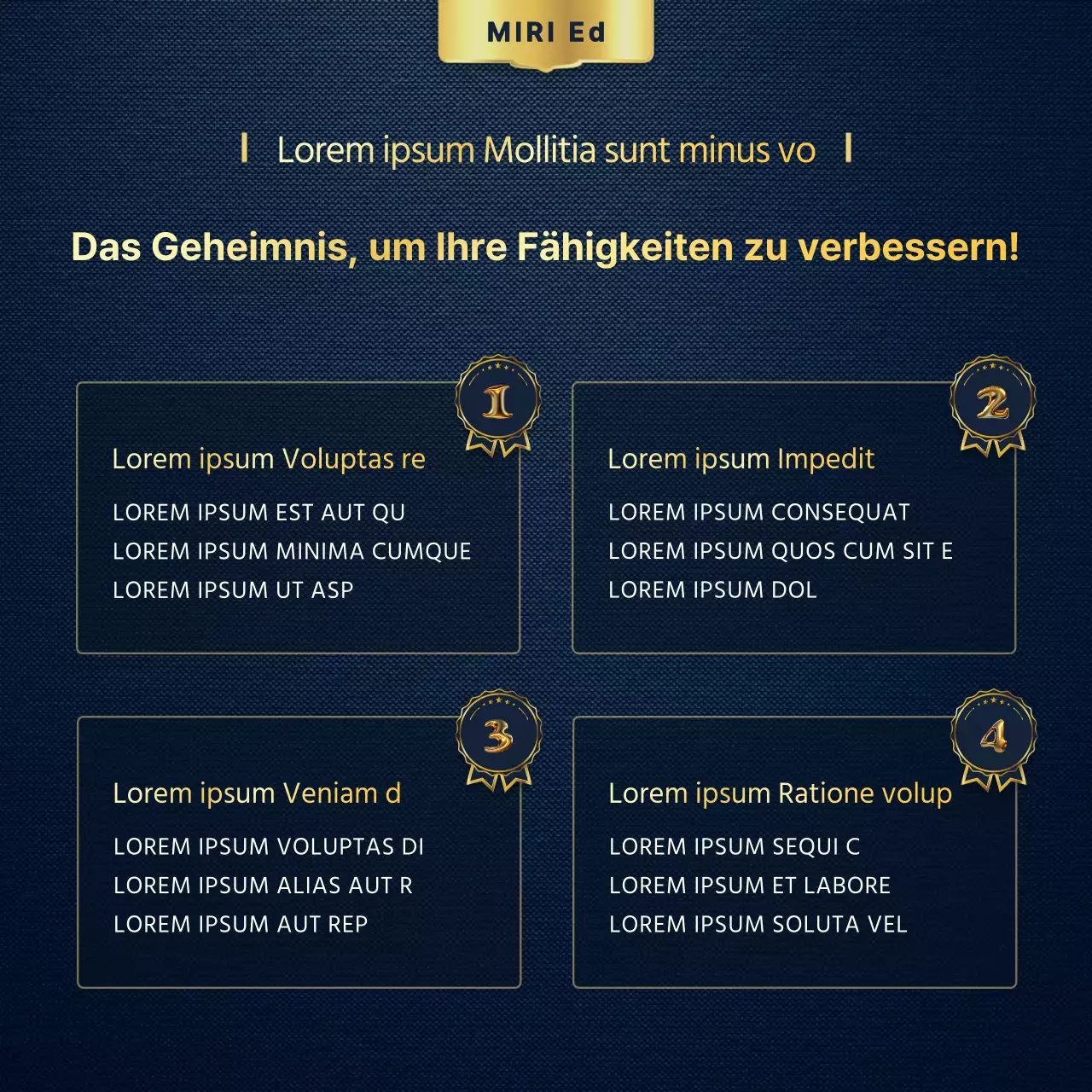 Förderung einer goldenen und luxuriösen SAT-Vorbereitungsschule für zurückkehrende Schüler