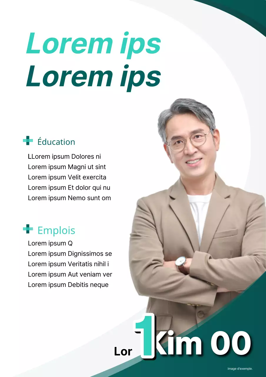 Promouvoir les brochures électorales vertes et blanches