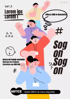 Negro y gris, anuncios minimalistas para notificaciones internas