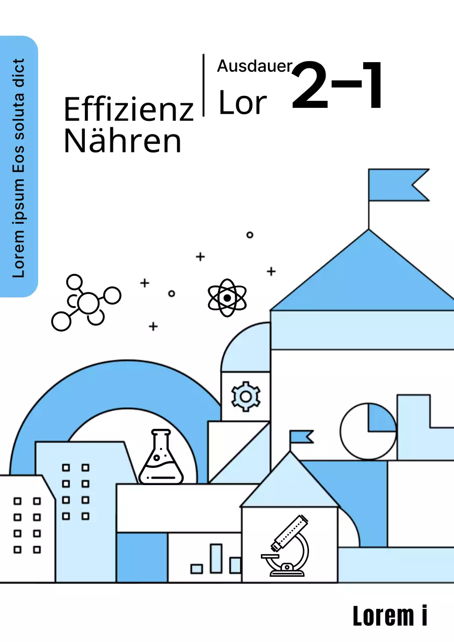 Blaues und schwarzes High-School-Fragenbuch