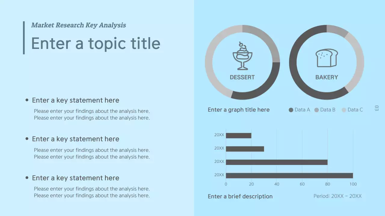 Blue Professional Bakery Report Presentation