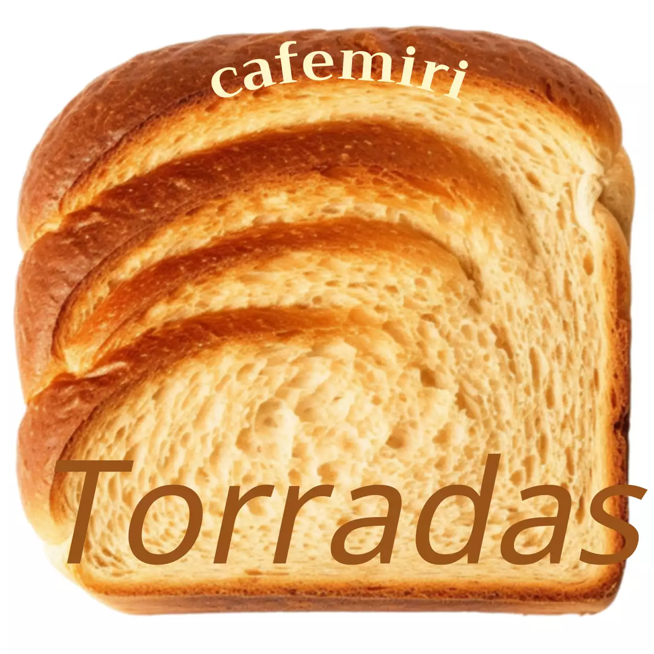 Artigos promocionais para cafés com uma imagem de um delicioso pão