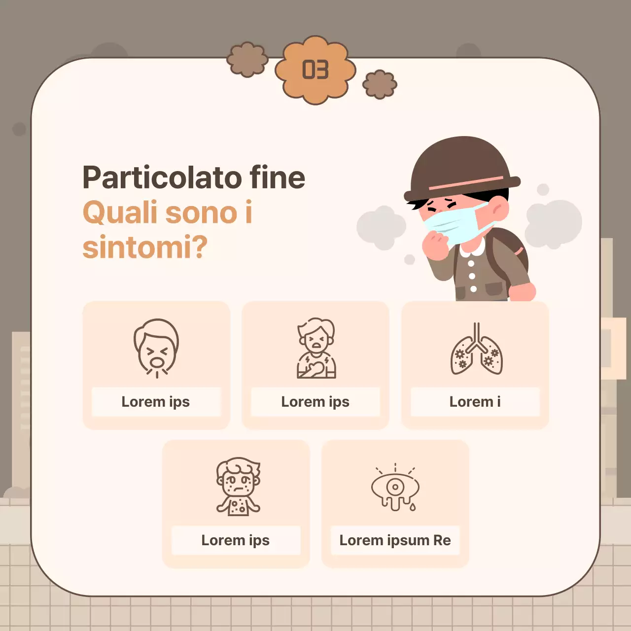 Una semplice spolverata primaverile di beige e marroni.