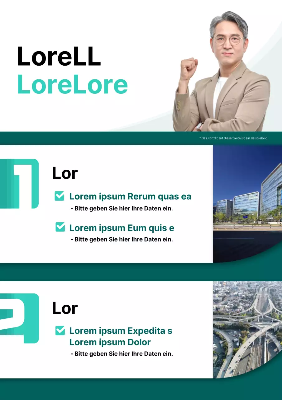 Förderung von grün-weißen Wahlbroschüren