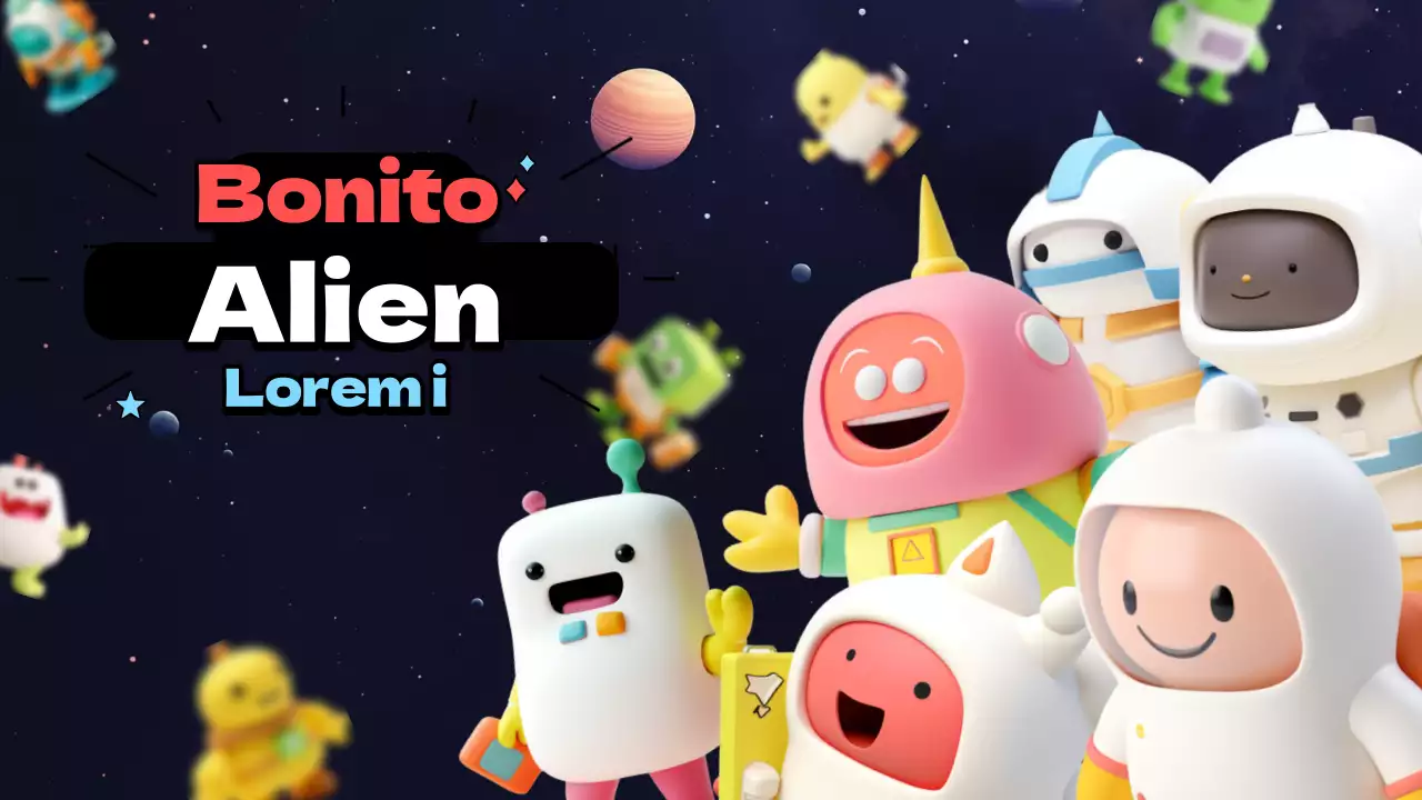 Decora simpáticos juguetes alienígenas