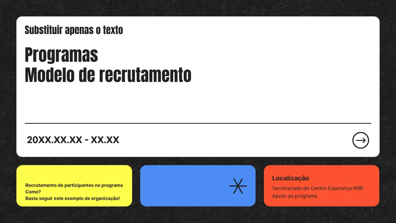 Carta de apresentação para o recrutamento de participantes de arte pop preta e arco-íris