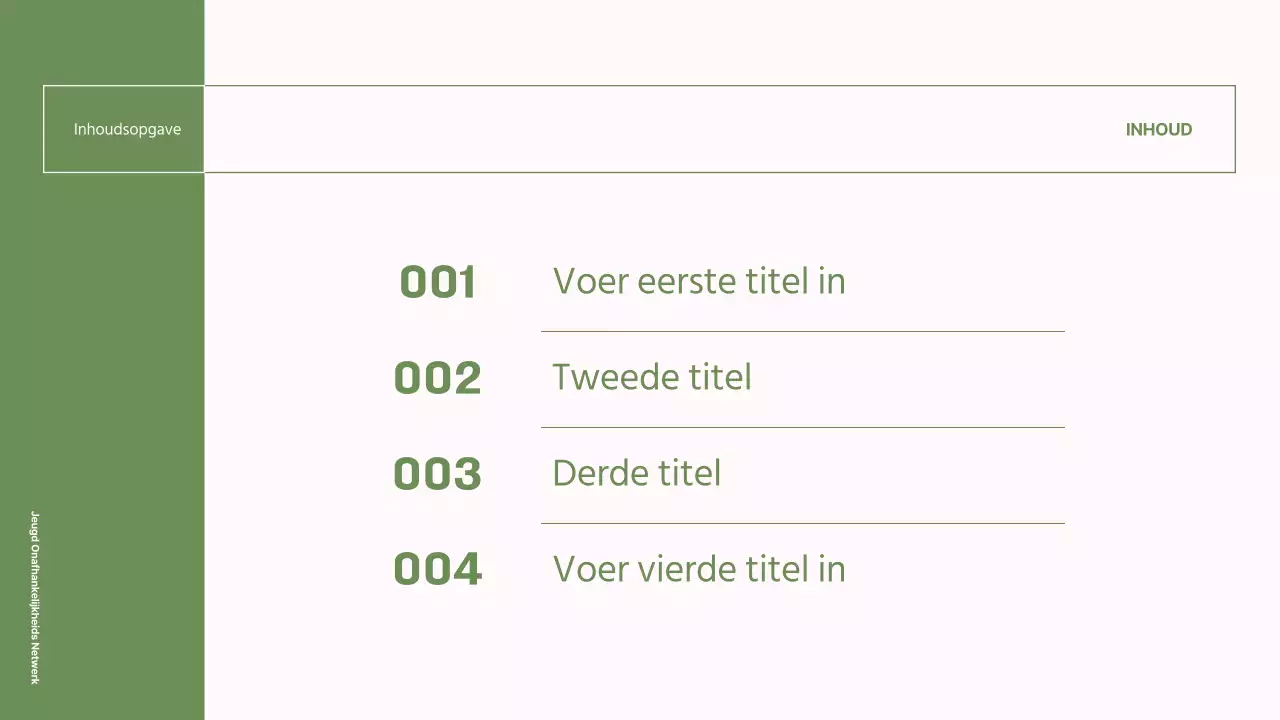 Eenvoudige, groene en roze rapporten voor NGO's