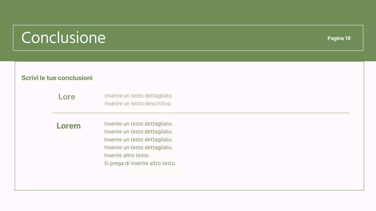 Rapporti semplici, verdi e rosa per le ONG
