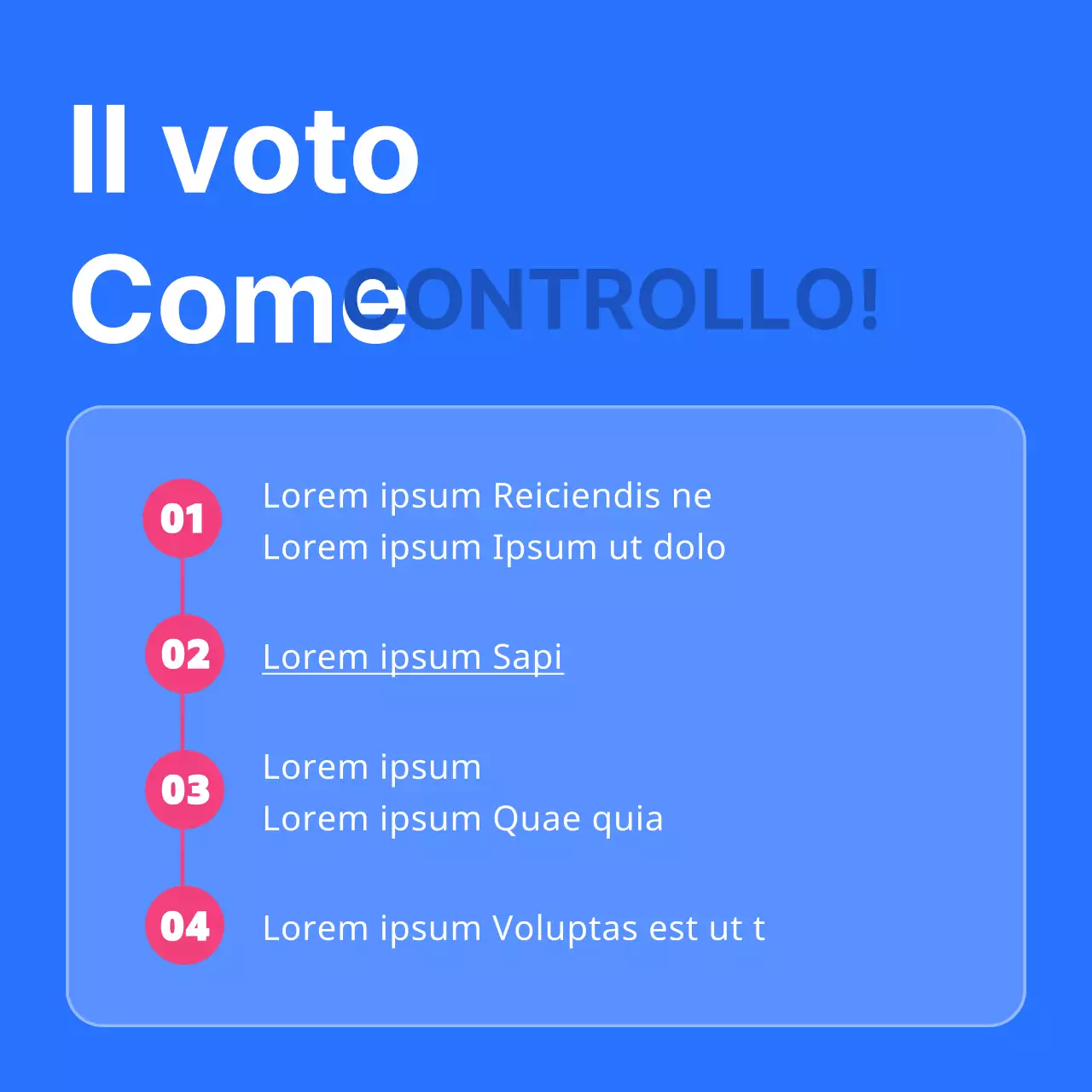 Cosa c'è da sapere sulle elezioni bianche e blu