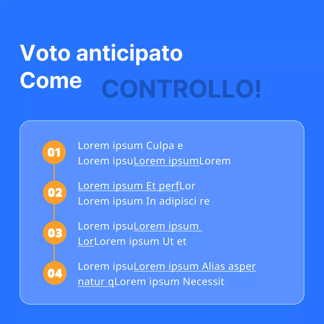 Cosa c'è da sapere sulle elezioni bianche e blu