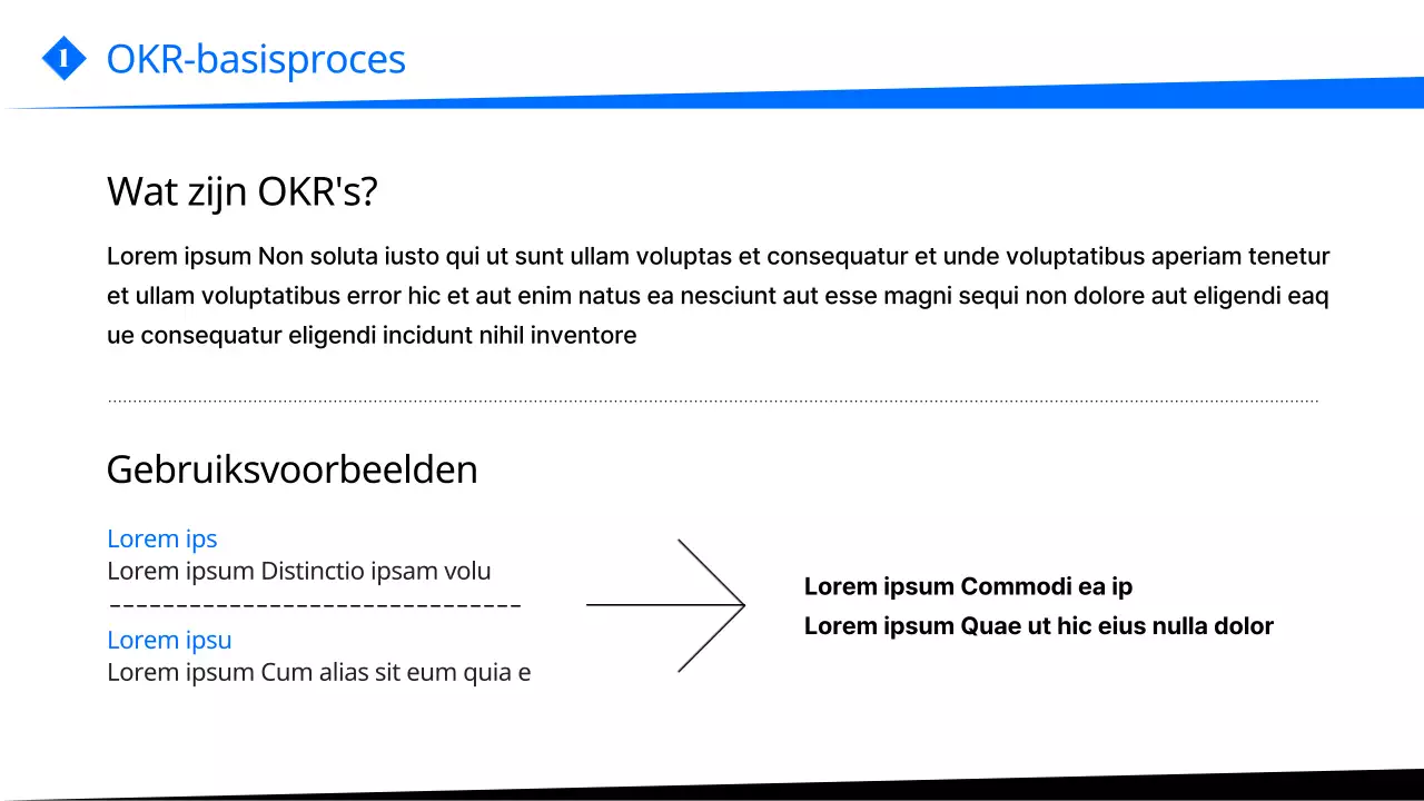 Een blauwe gids voor het schrijven van moderne OKR's