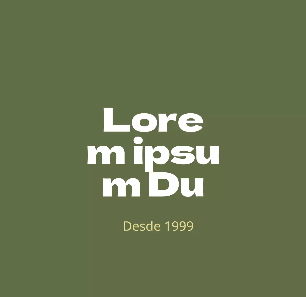 Mercadoria de café com um conceito de letras