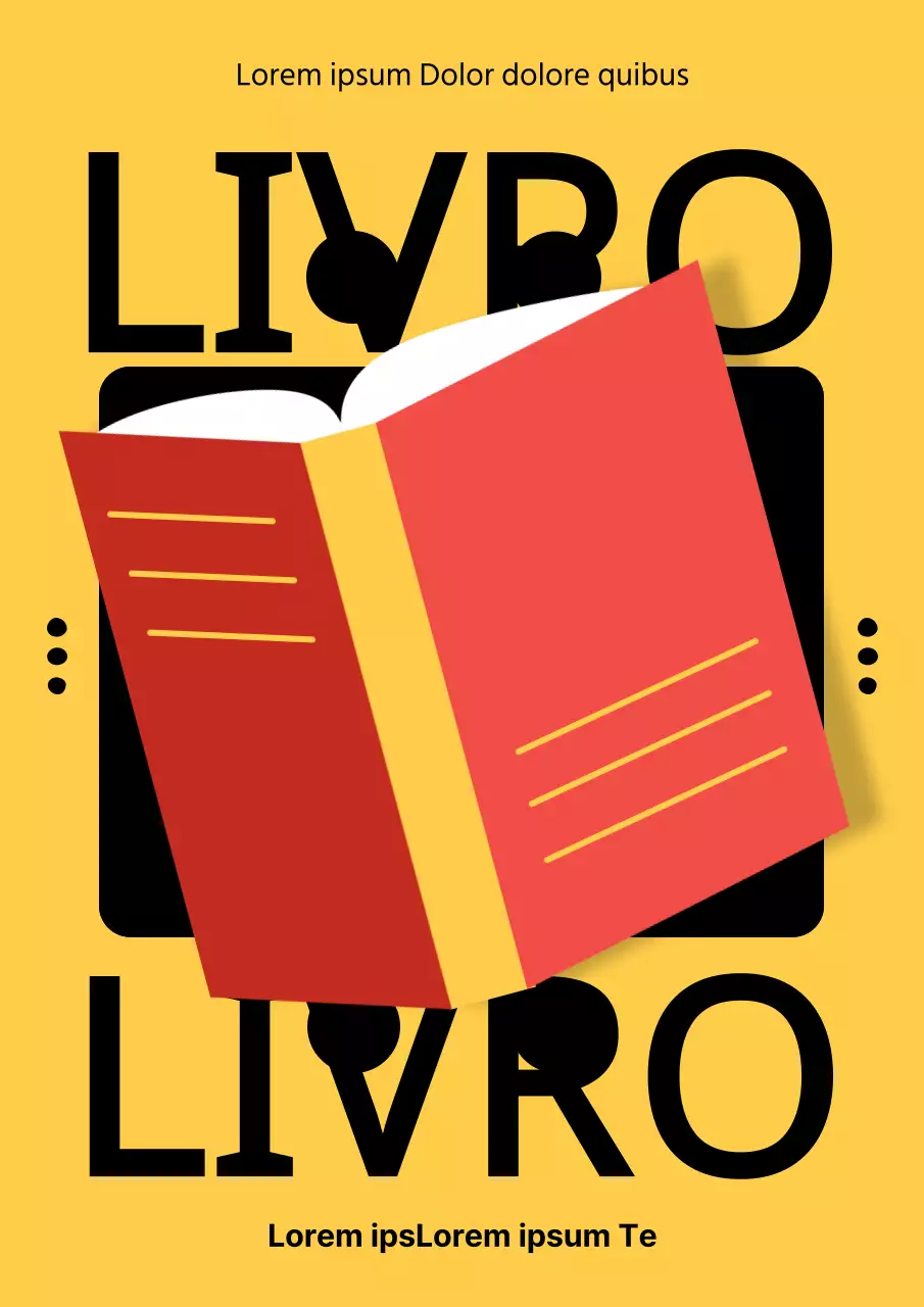 Promover o recrutamento do clube de leitura com destaques amarelos e vermelhos
