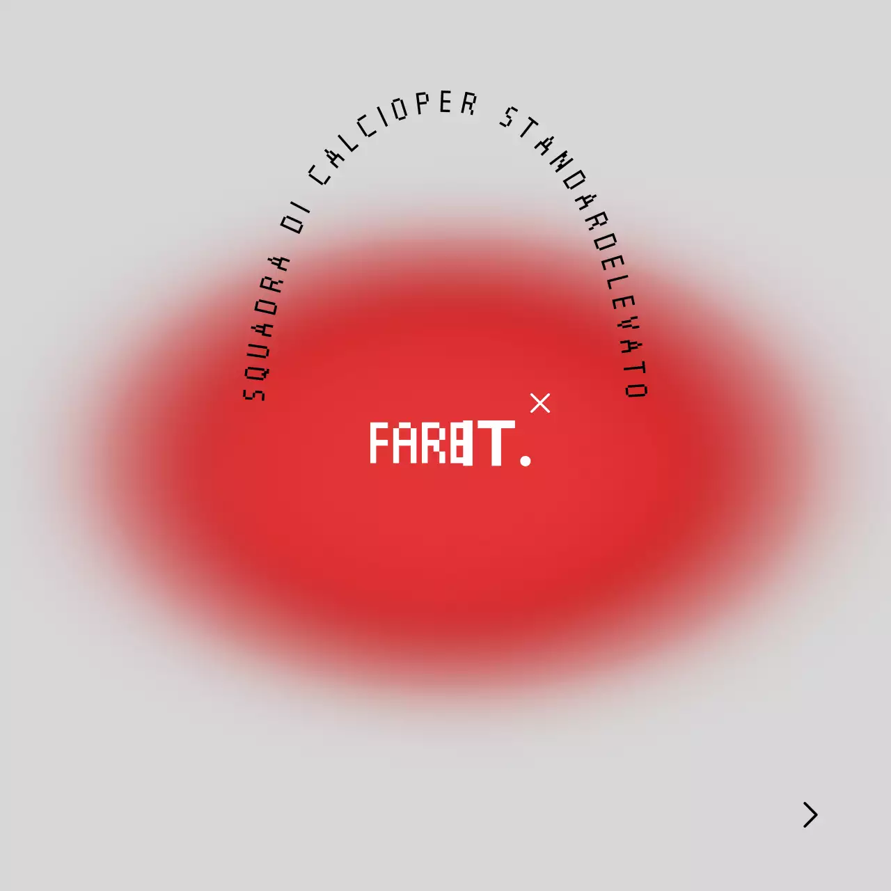 Notifiche di tendenza con layout multipagina in nero e rosso