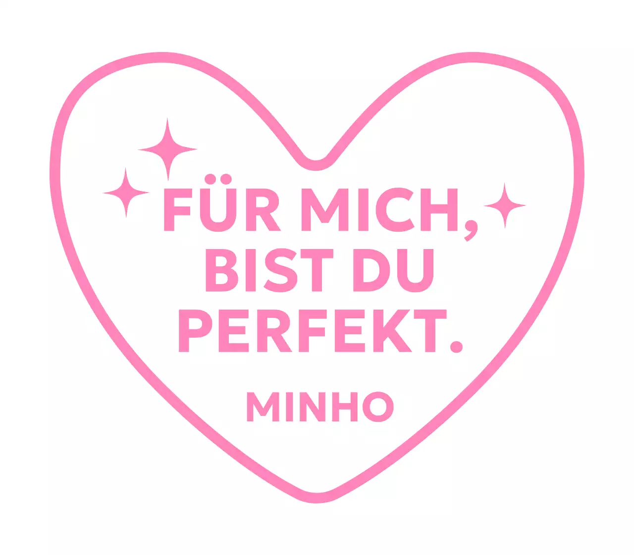 Gestaltet mit schönem Text