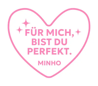 Gestaltet mit schönem Text