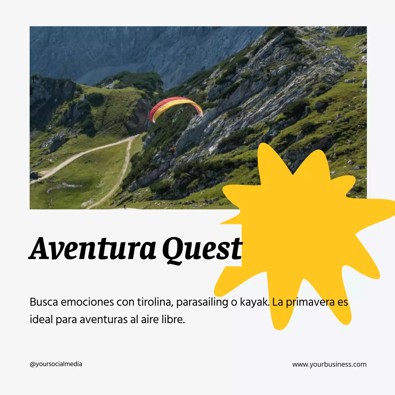 Guía de actividades de las vacaciones de primavera geométricas en blanco y neón