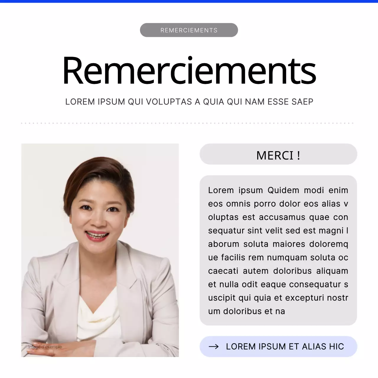 Un guide moderne de la collecte de fonds en bleu et blanc