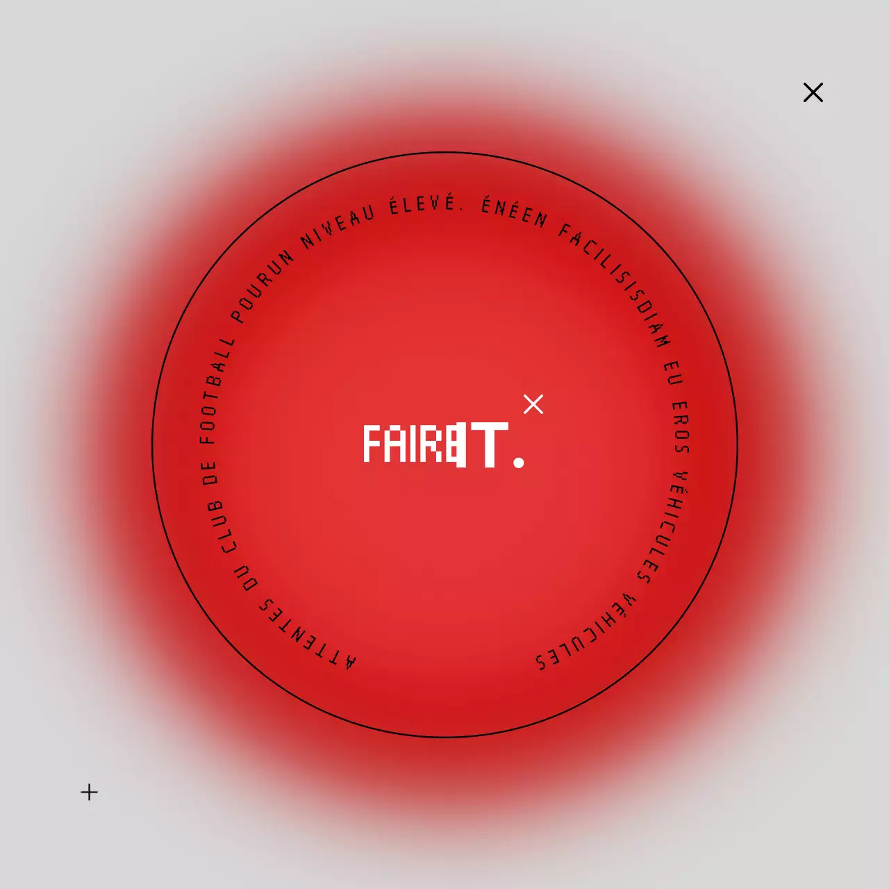 Notifications multi-pages tendance en noir et rouge