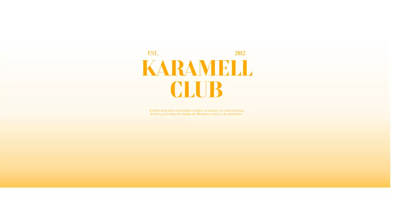 Eindrucksvolles Design mit geschmackvollen Farbverläufen und typografischer Platzierung