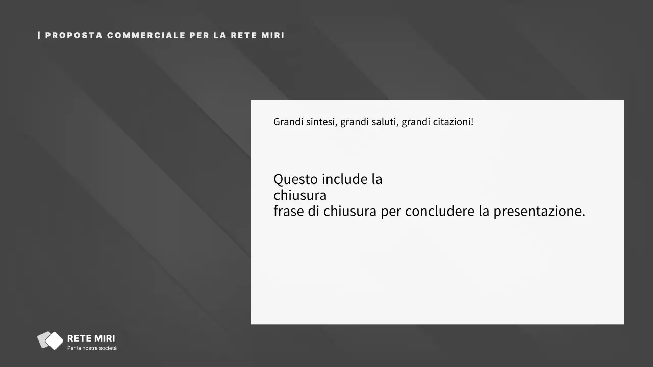 Rapporti semplici, grigi e bianchi per le ONG