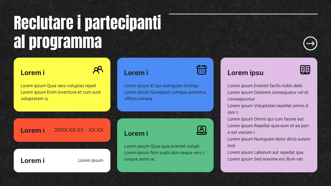 Lettera di presentazione per l'assunzione di un partecipante alla Pop Art nera e arcobaleno