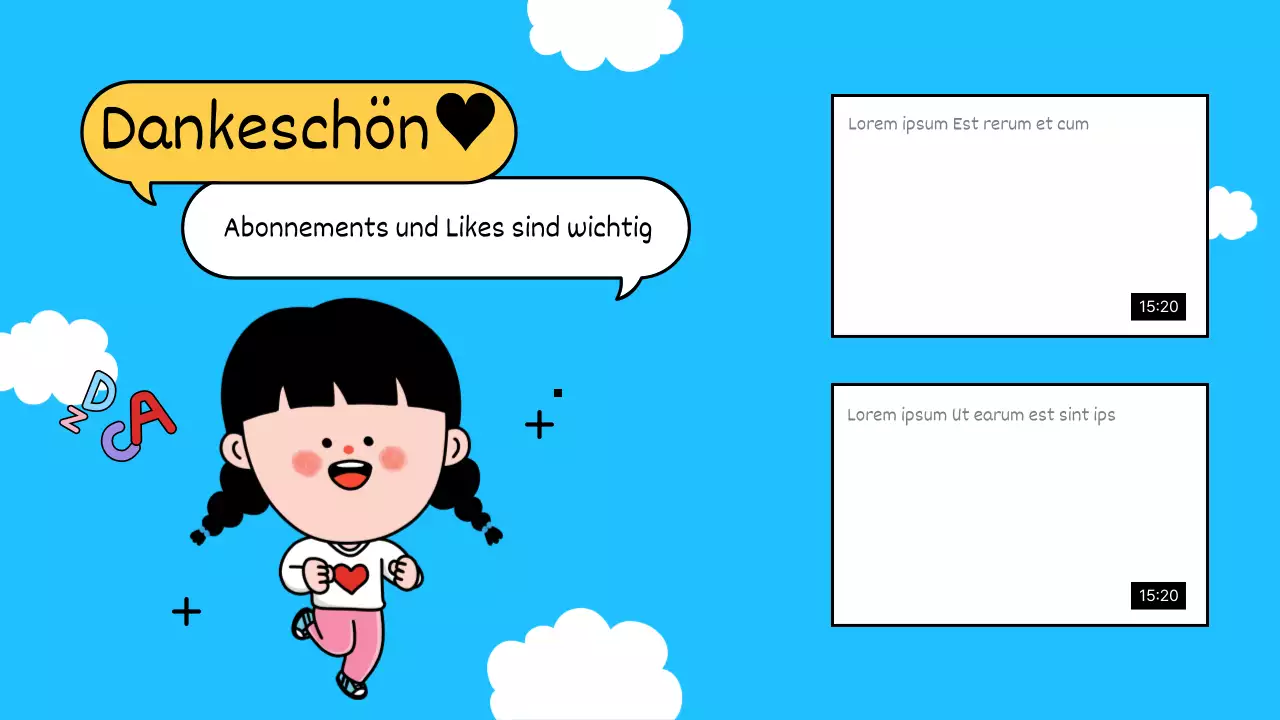 50 Wörter auf Englisch auf hellblauem Hintergrund MainTitle