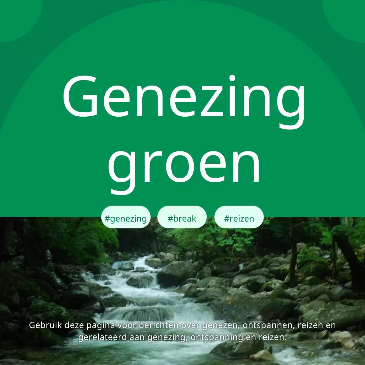 Eenvoudige social media-covers in oranje en regenboogkleuren