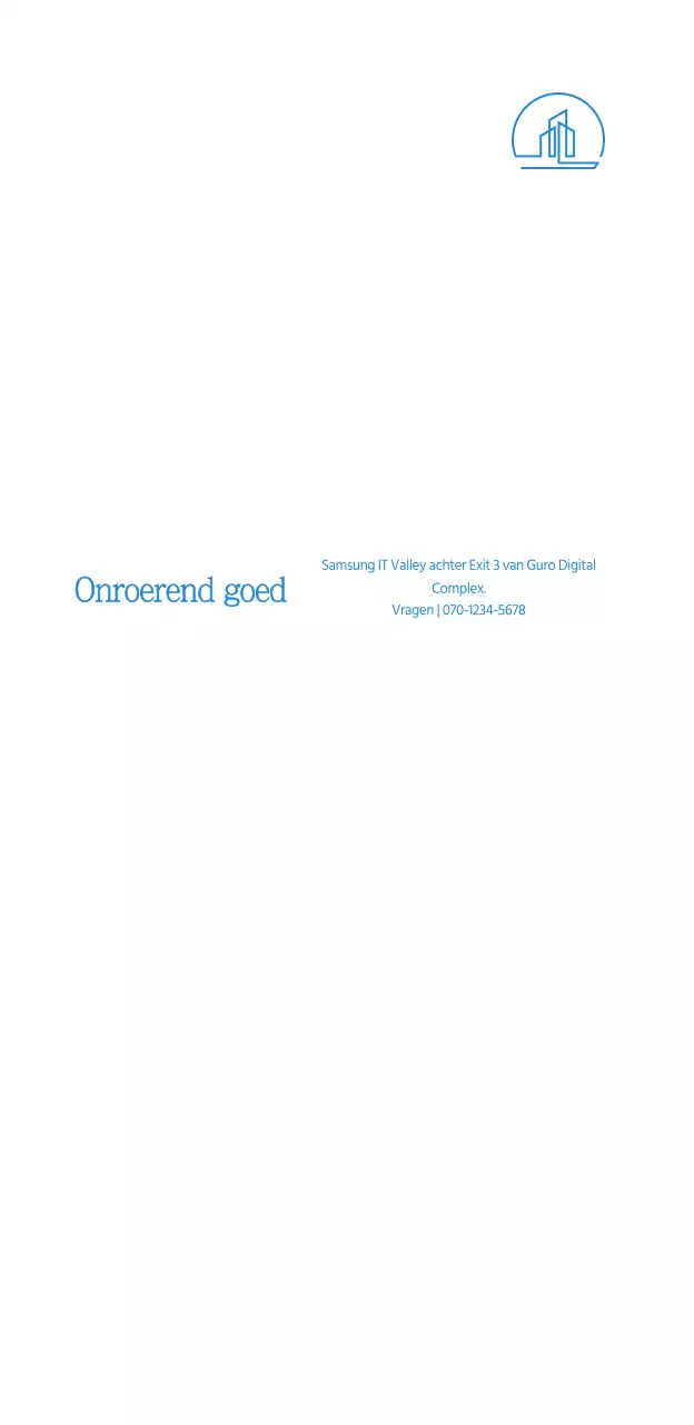 Vastgoed promoten met afbeeldingen van gebouwen