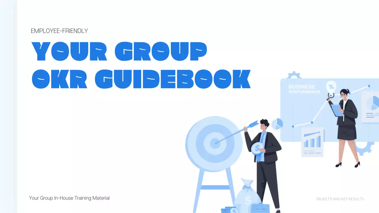 Blue Modern Business Guide Presentation