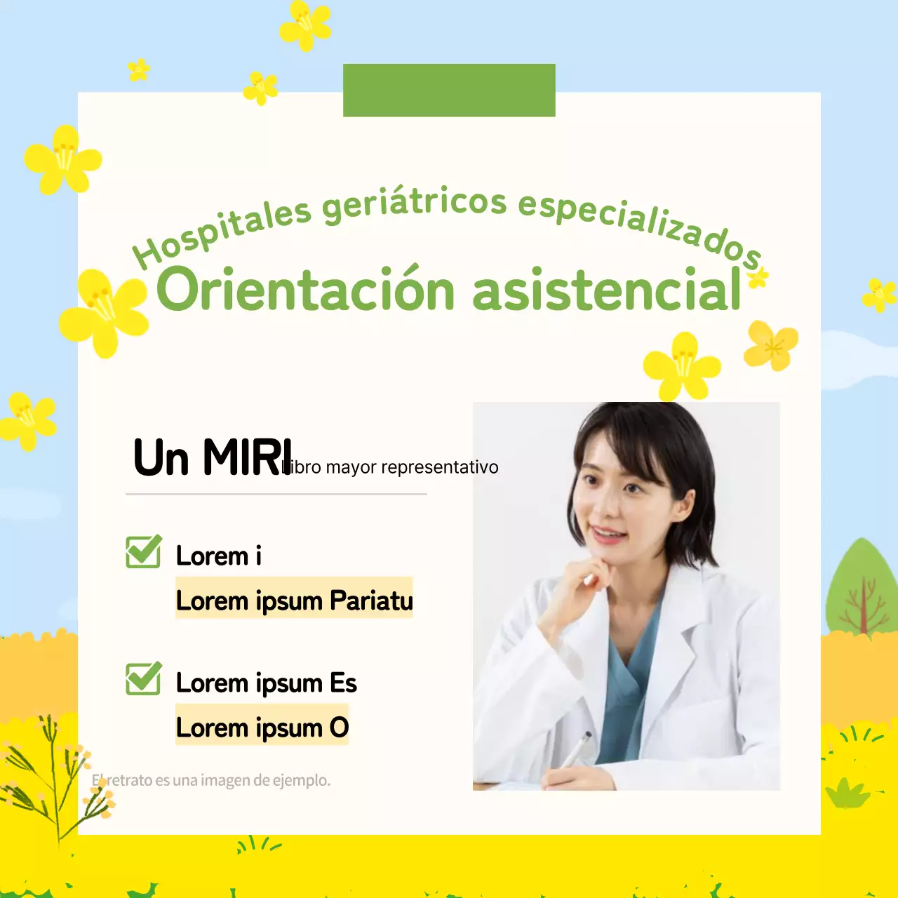 Consejos de salud para el bonito color verde y amarillo de la primavera