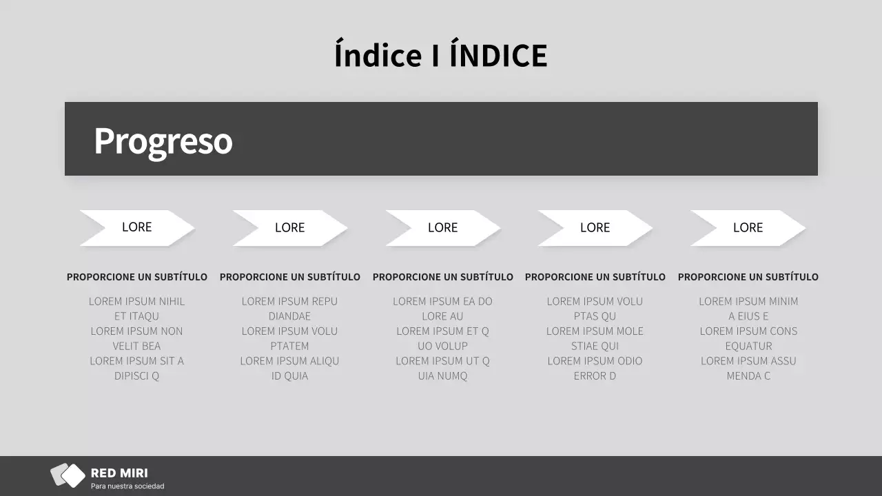 Informes sencillos y en blanco y gris para ONG