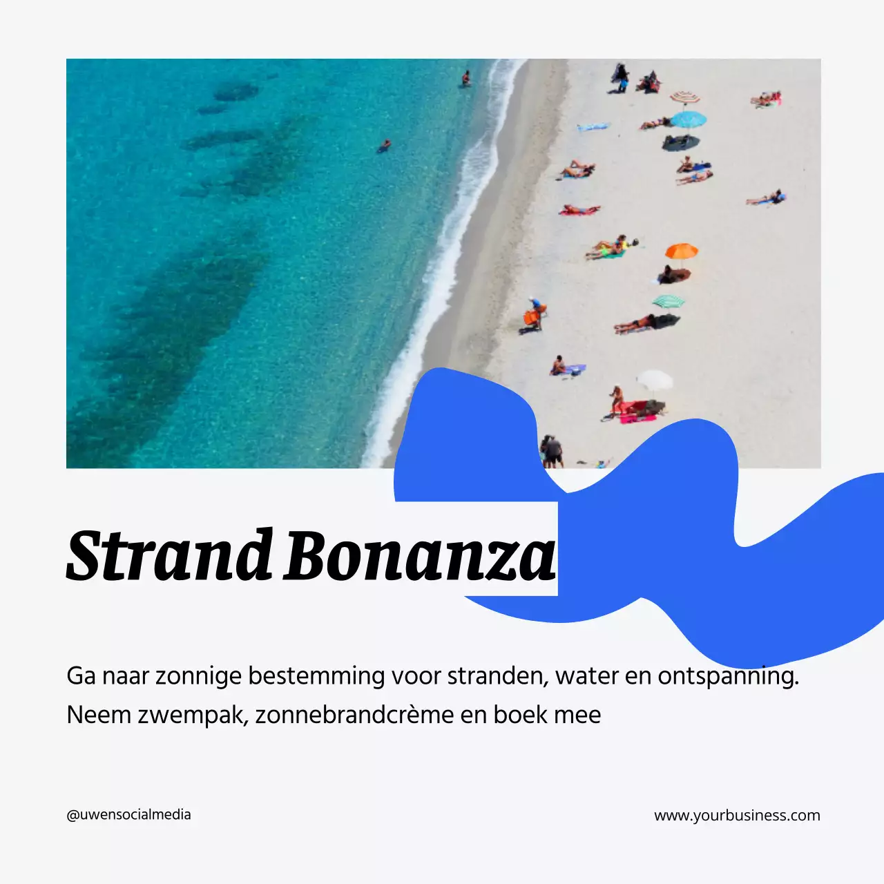 Witte en neon geometrische voorjaarsvakantie activiteitengids