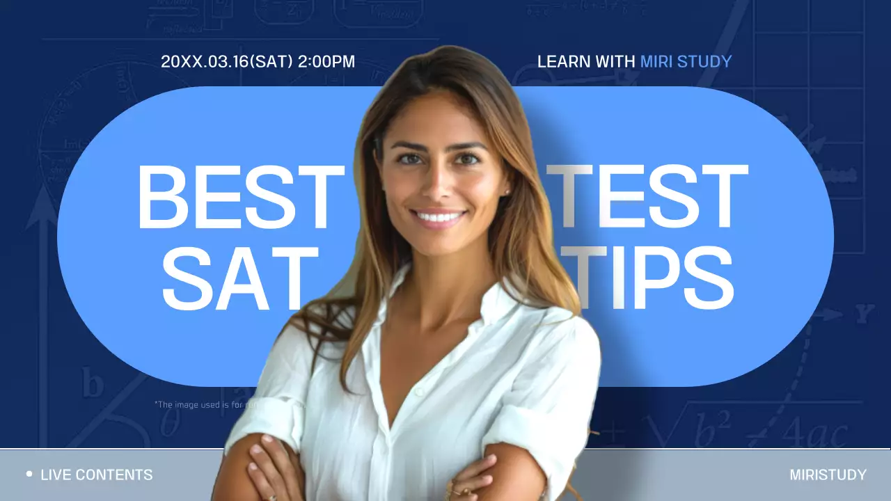 Blue Modern Sat Guide YouTube Thumbnail