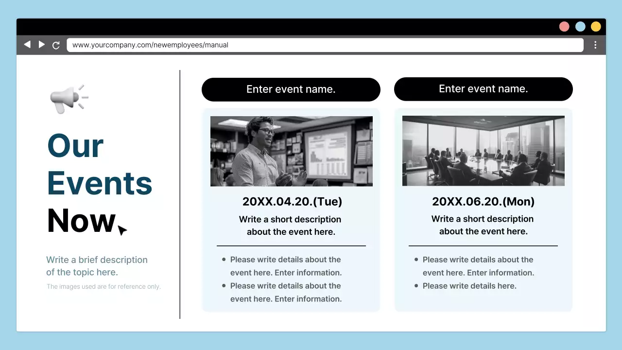 Blue Modern Orientation Guide Presentation