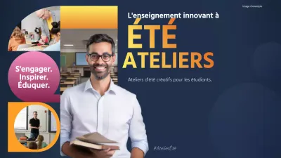 Vidéo d'un élégant atelier d'été en bleu marine et orange